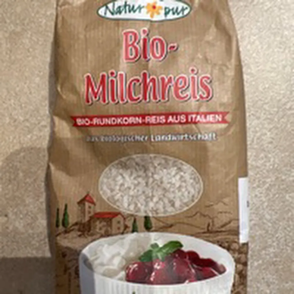 Milchreis Bio