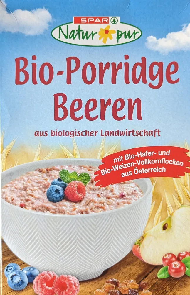 Bio-Porridge Beeren