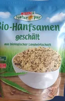 Bio-Hanfsamen geschält