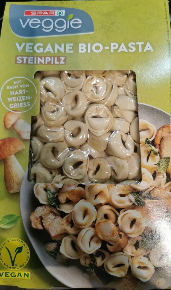 Vegane Bio-Pasta Steinpilz