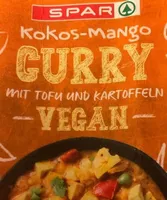 Kokos Mango Curry mit Tofu und Kartoffeln