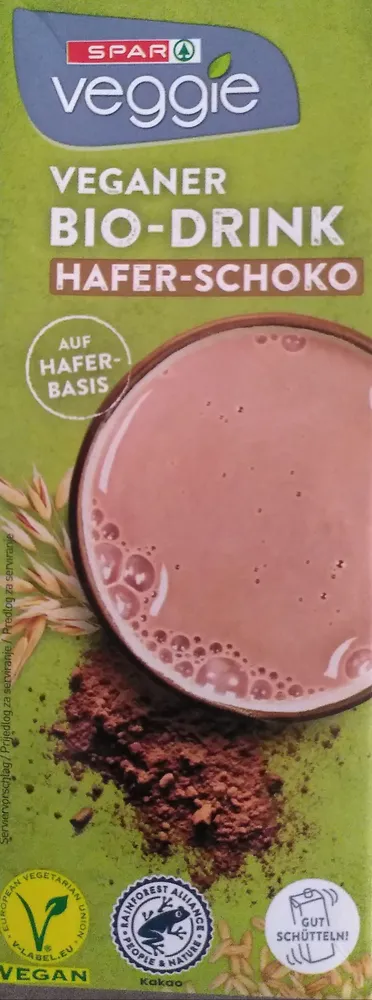 Veganer Bio-Drink Hafer Schoko