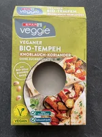 Veganer Bio-Tempeh Knoblauch-Koriander