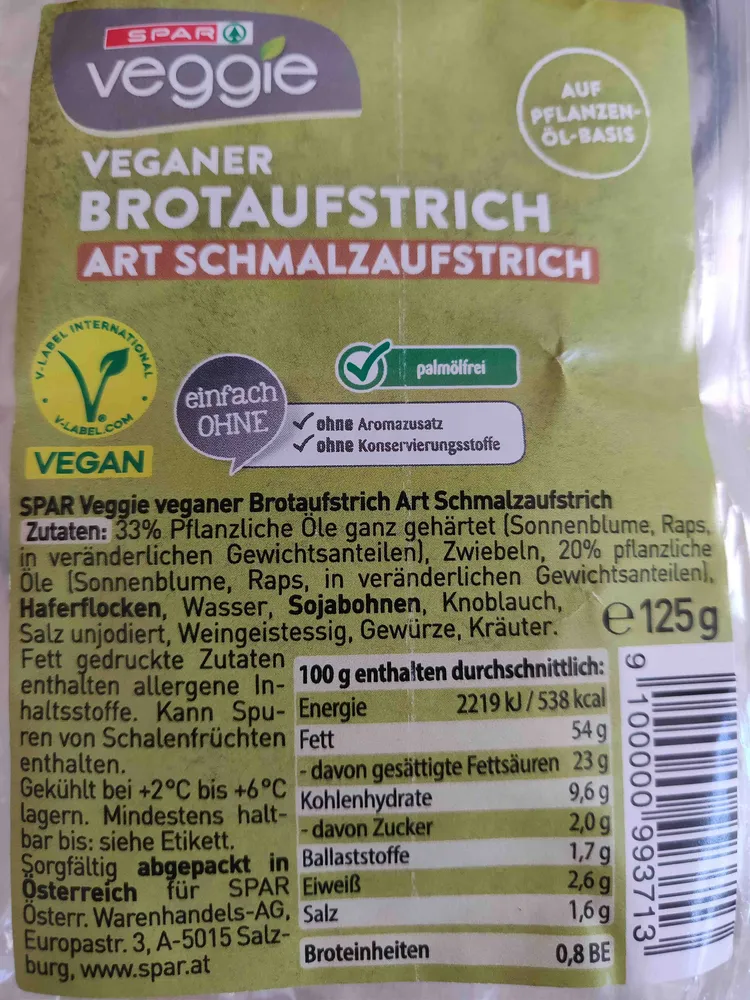 Schmalzaufstrich