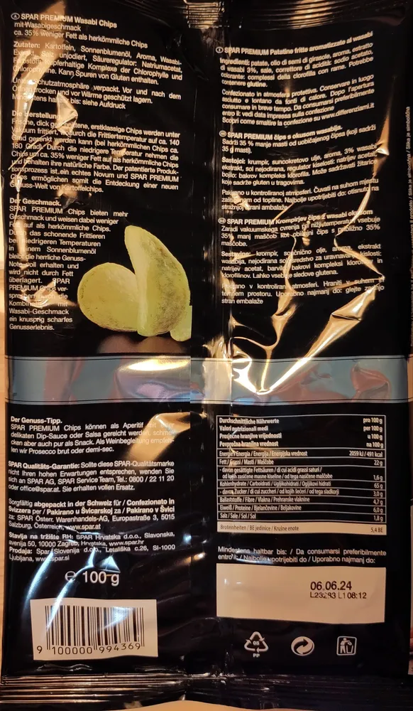 wasabi chips