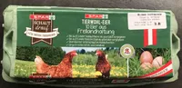 Tierwohl-Eier aus Freilandhaltung