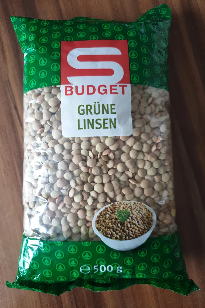Grüne Linsen