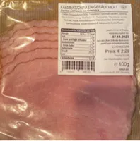 Farmerschinken geräuchert