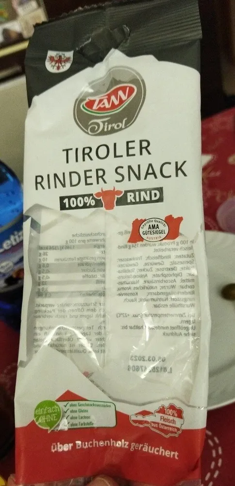 Tiroler rinder snack