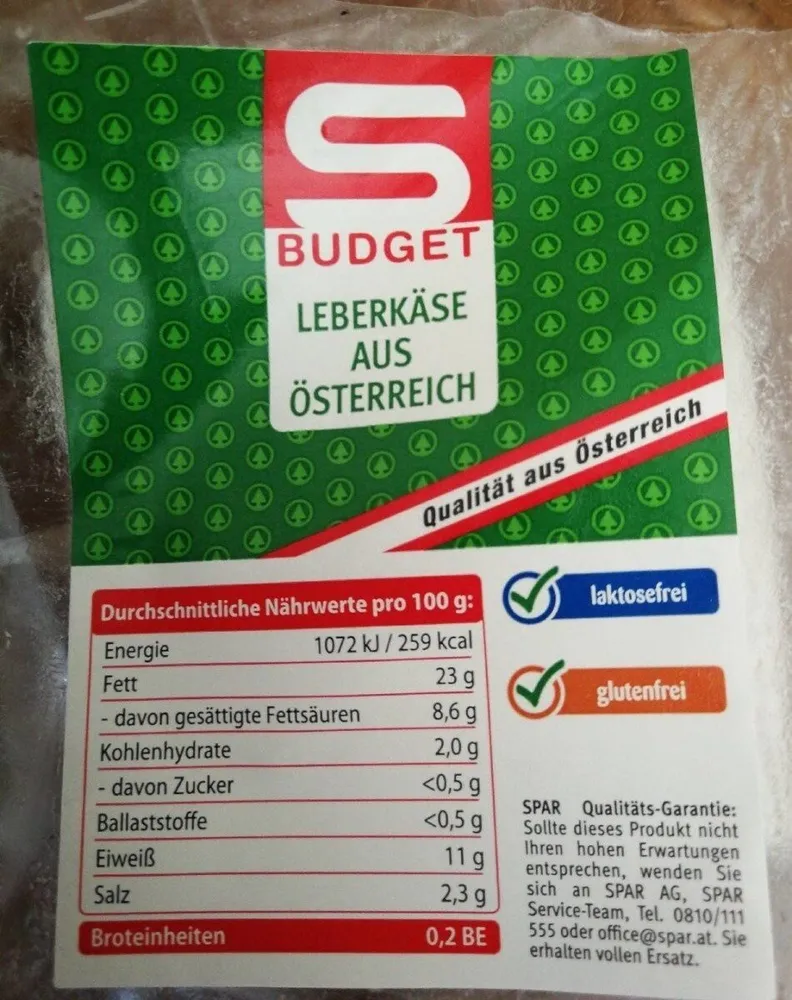 SBudget Leberkäse gebraten