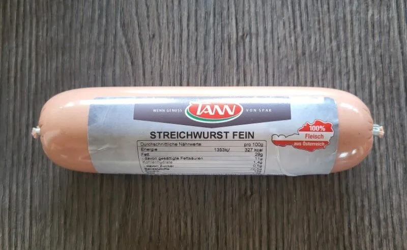Streichwurst fein