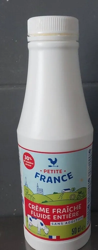 Crème fraîche fluide entière