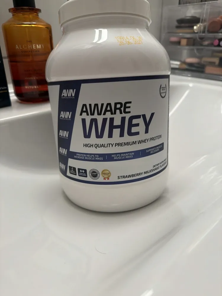 Whey Protein Powder (strawberry milkshake)