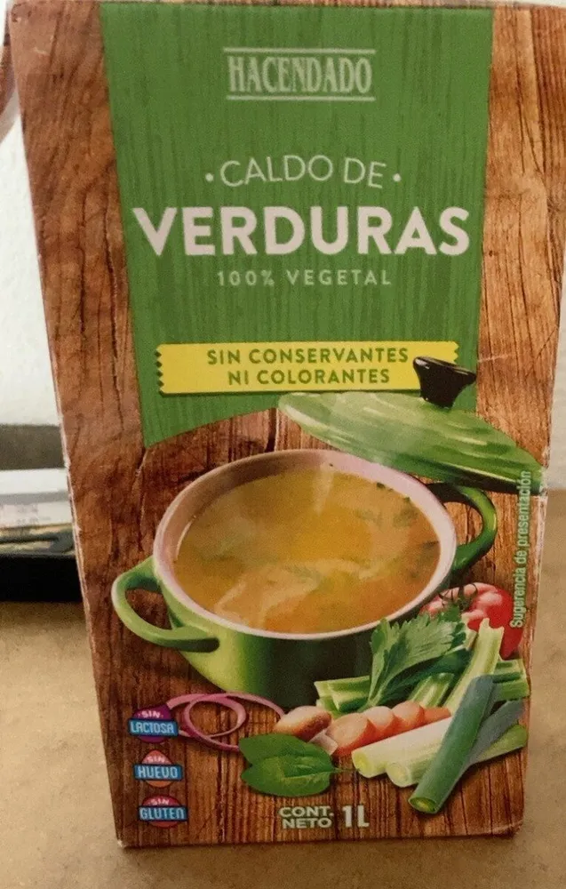 Caldo de verduras