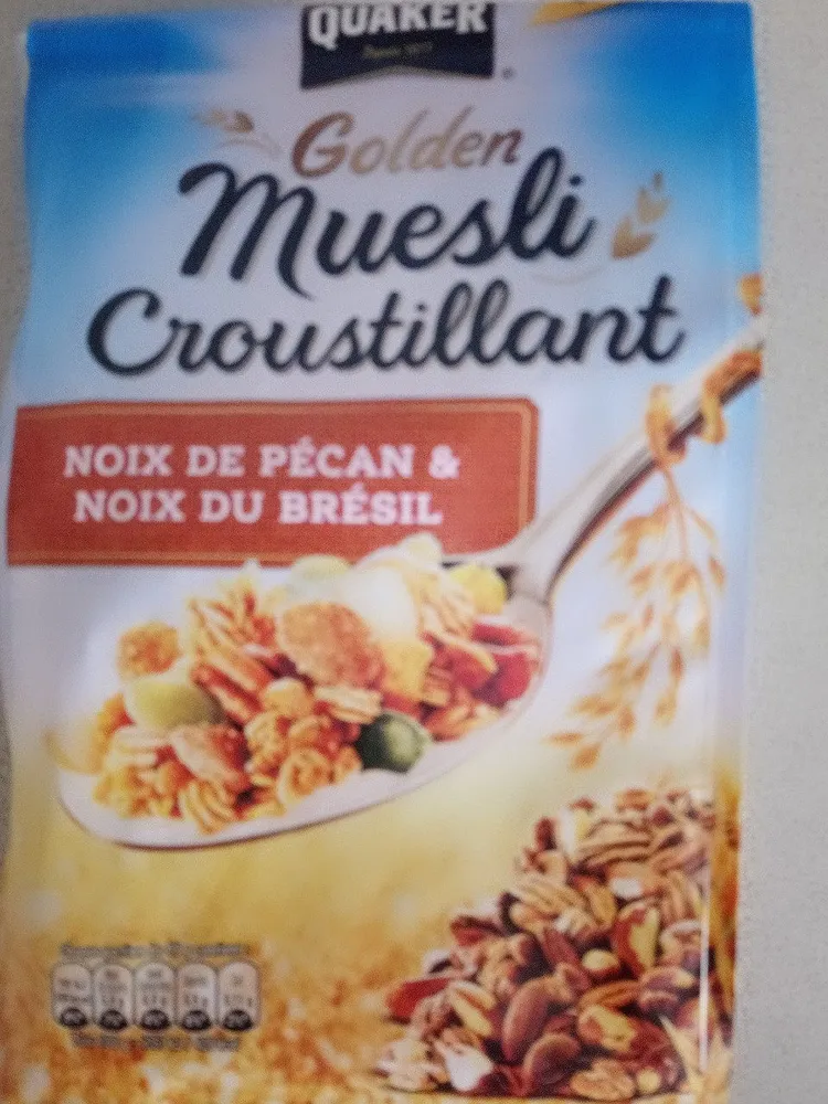 Muesli croustillant Noix de pécan & Noix du Brésil