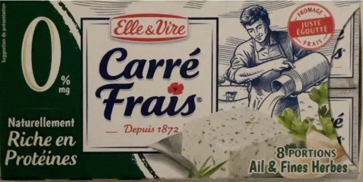 Carré frais ail et fines herbes