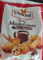 Petites madeleine Pépites Chocolat