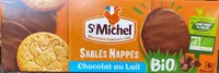 Sablés nappés chocolat au lait