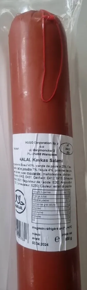 HALAL Kavkaz Salami