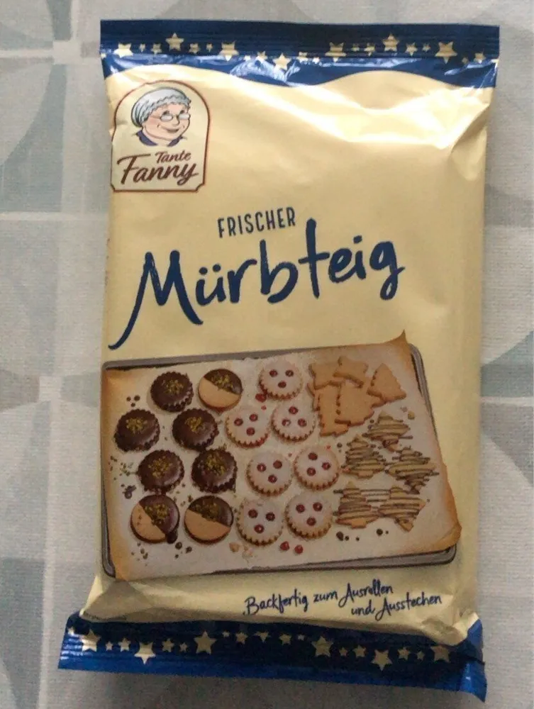 Frischer Mürbeteig