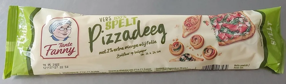 Vers 100 percent Spelt Pizzadeeg