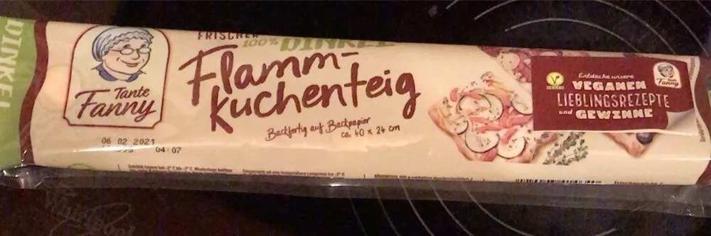 Flammkuchenteig Dinkel