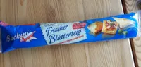 Frischer Blätterteig