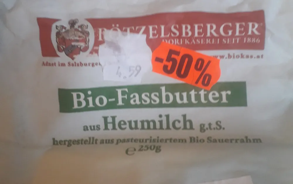 Bio-Fassbutter
