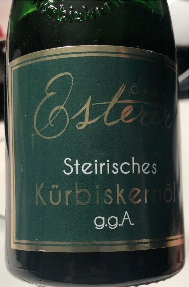 Öl Kürbiskernöl
