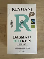 Basmati Bio Reis - Weiss