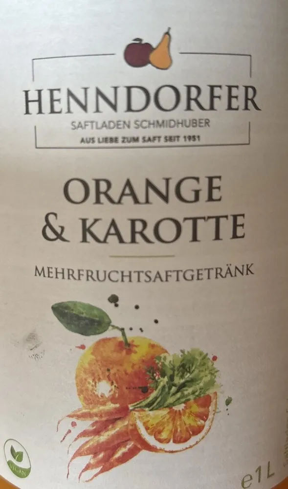 Orange & Karotten Saft
