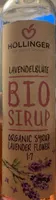 Bio sirop de lavande