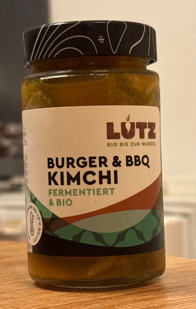 Burger & BBQ Kimchi fermentiert & Bio
