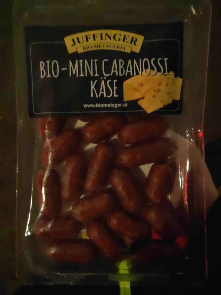 Bio-Mini Cabanossi Käse