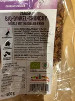 Heidelbeer Crunchy Müsli