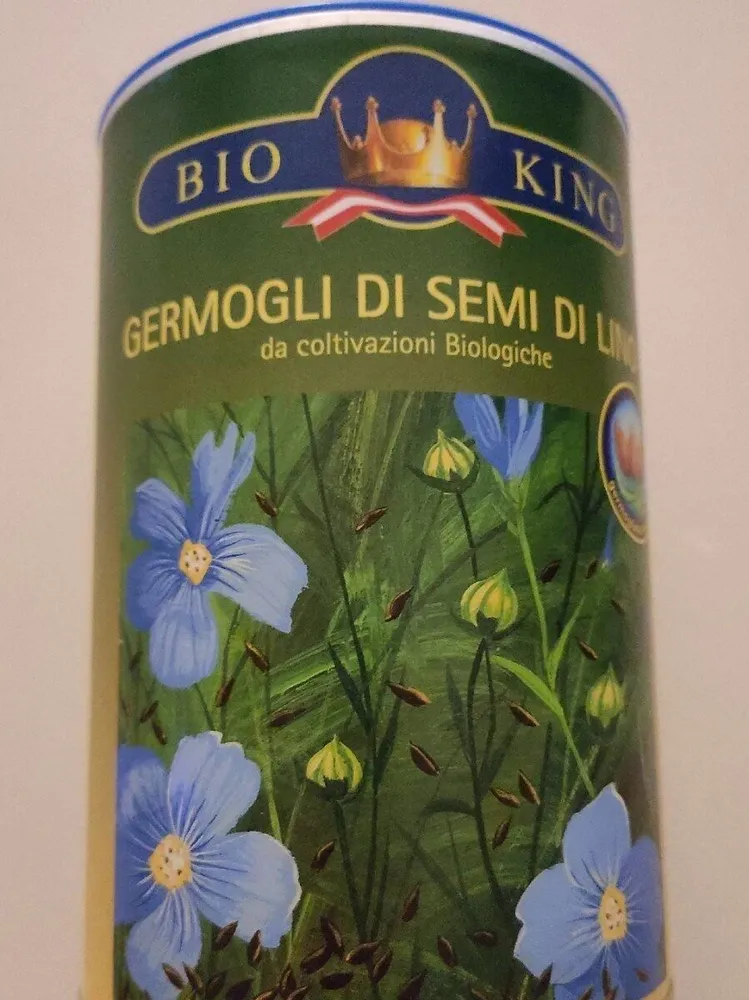 Germogli di semi di lino
