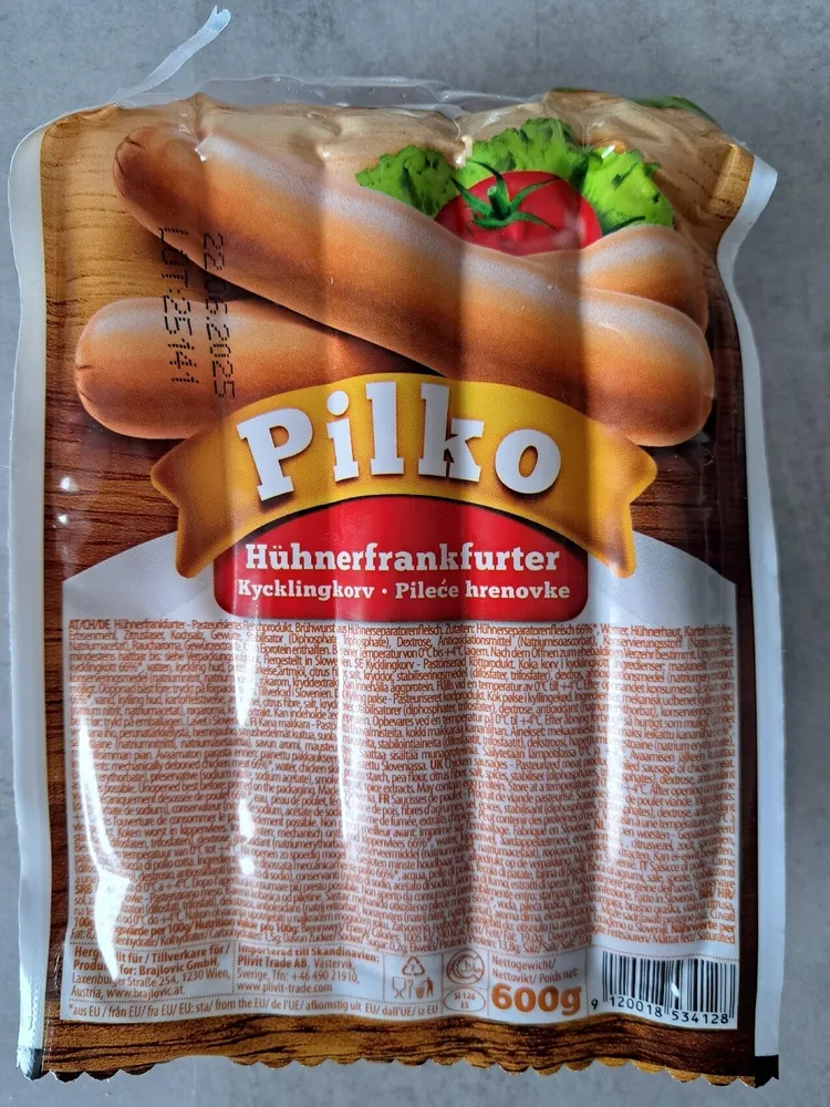 Hühnerfrankfurter