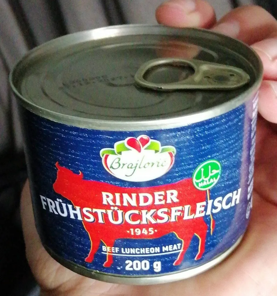 Rinder Frühstücksfleisch