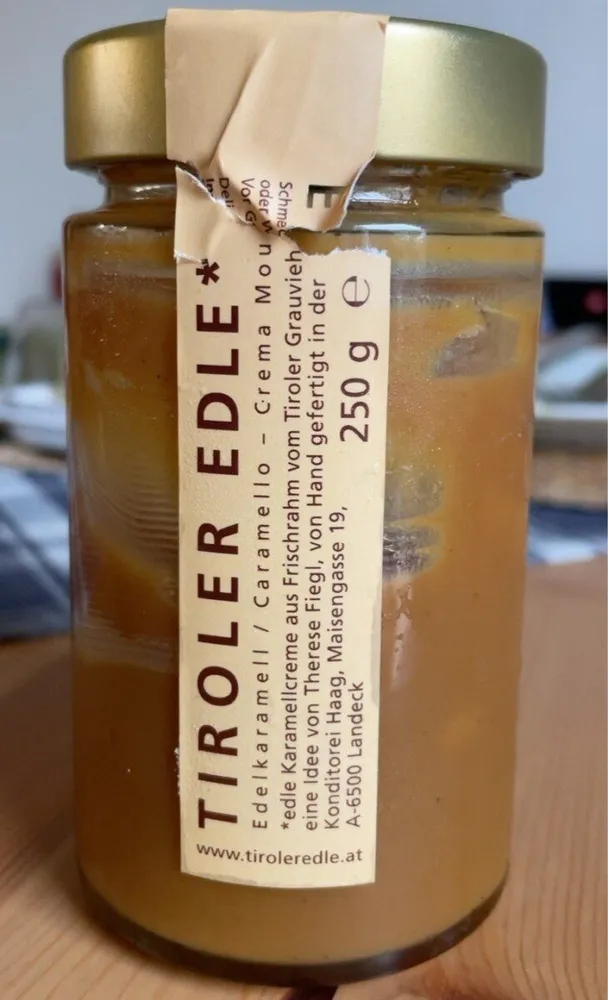 Tiroler Edle Karamellcreme