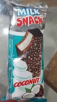 Milk snack coconut