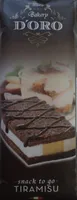 Bakery d'Oro Pandispan cu crema tiramisu cu lapte