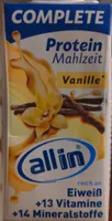 all in Protein Mahlzeit Vanille