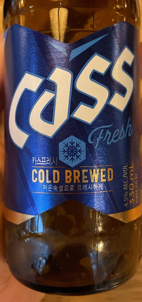 Export-Bier ‘Cass Fresh‘ 4,5% vol
