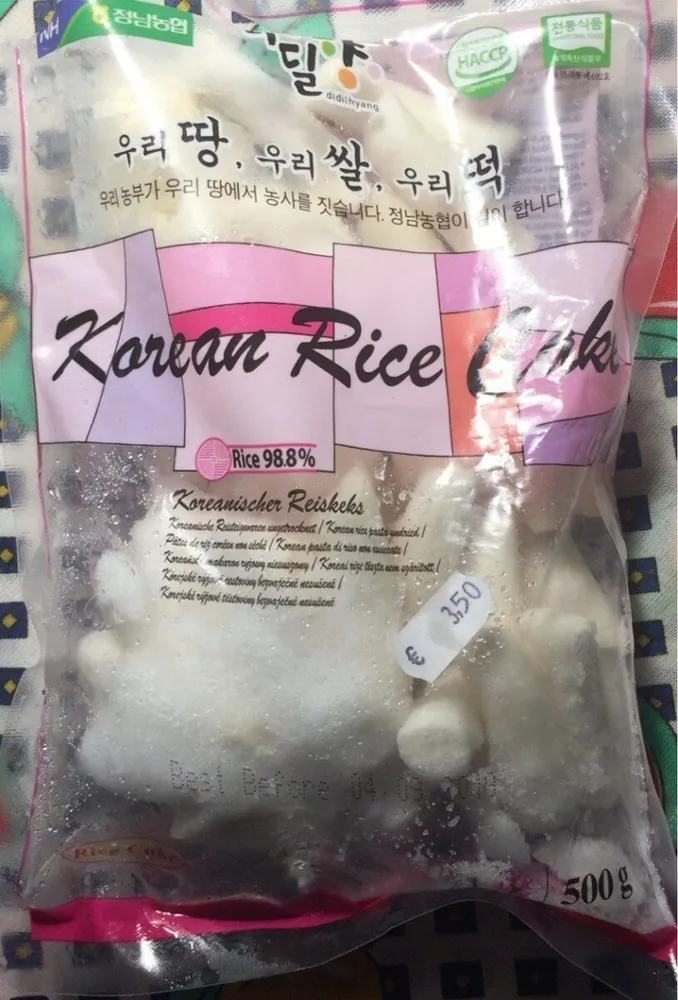 NH Korean Rice Cake Topokki,500G