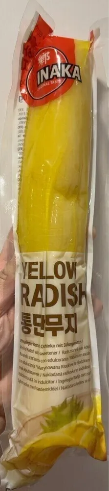 yellow radish
