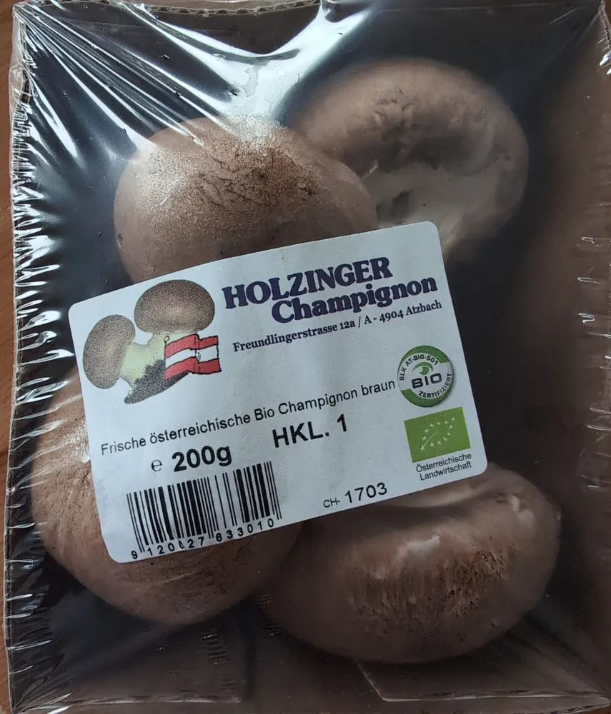 Bio Champignons braun
