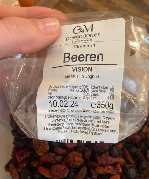 Bärenkraft Beeren