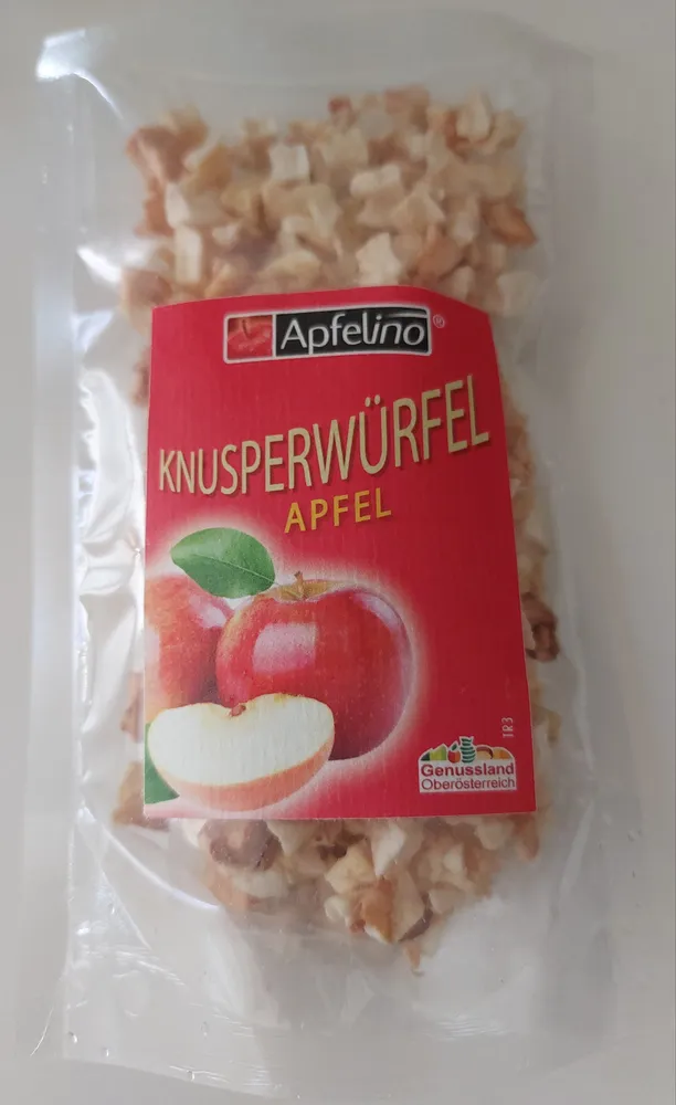 Knusperwürfel Apfel