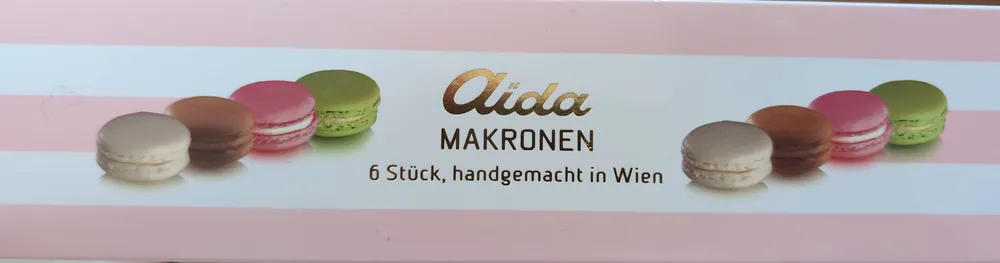 Makronen - 6 Stück, handgemacht in Wien
