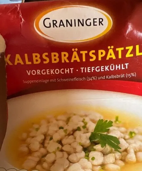 Kalbsbrätspätzle